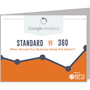 BFO guide google analytics standard vs 360