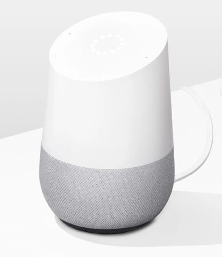 Image: Google Home. The most accurate and widely used device in voice search currently.