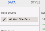 How to edit the data source in Data Studio 