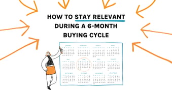 How to Stay Relevant During a 6-Month Buying Cycle