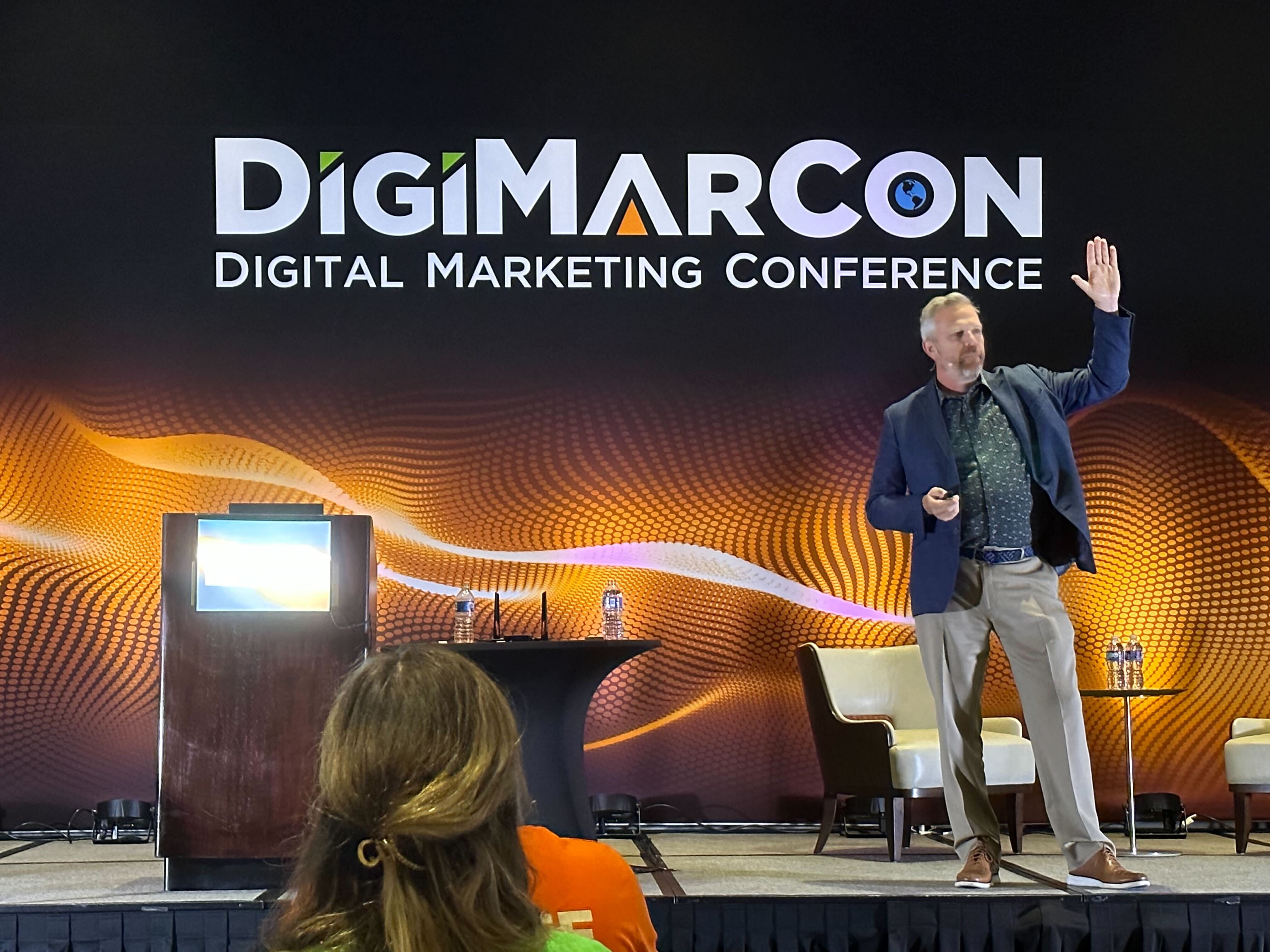 Steve at DigiMarCon