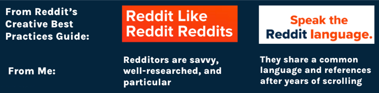 how to speak like a redditor example