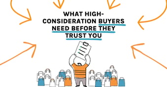 What High-Consideration Buyers Need Before They Trust You