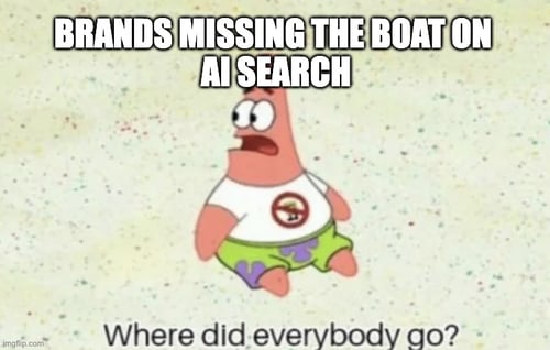 ai search miss the boat meme