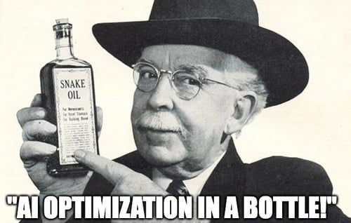 ai snake oil salesman