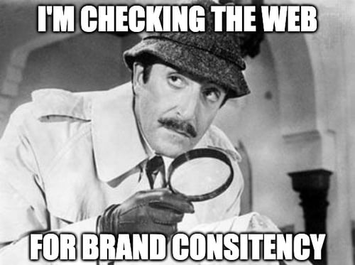 brand consistency meme