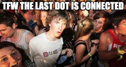 connect the dots meme