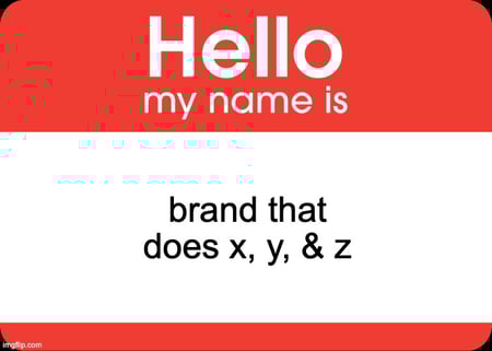 hello my name is