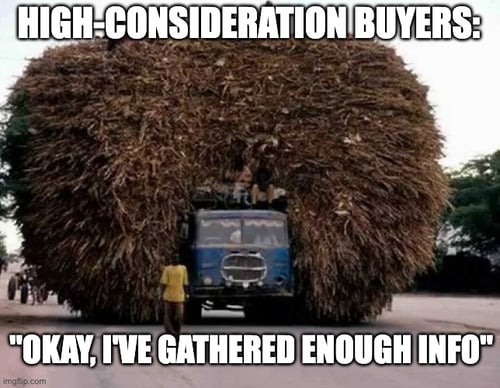 high-consideration research info meme