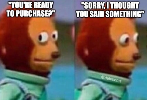 long sales cycle waiting meme