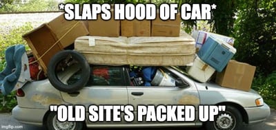old website meme