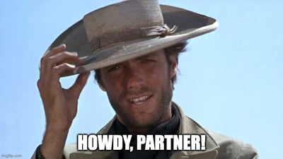 howdy partner clint eastwood meme
