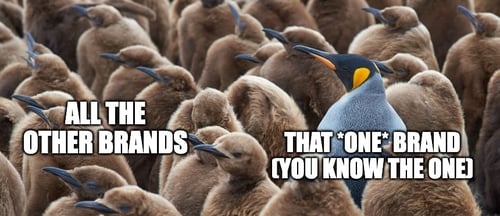 penguin brand meme