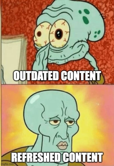 refreshed content meme