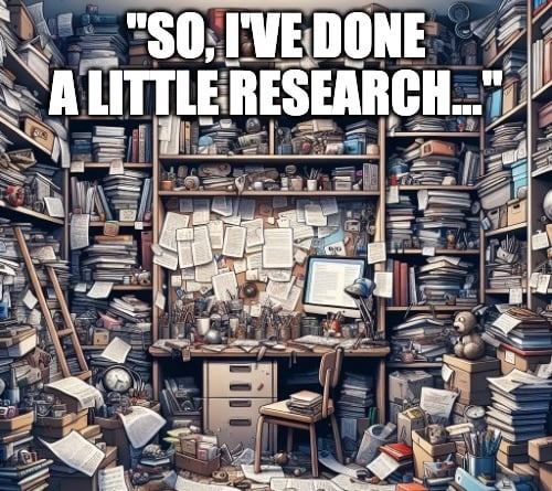 research meme