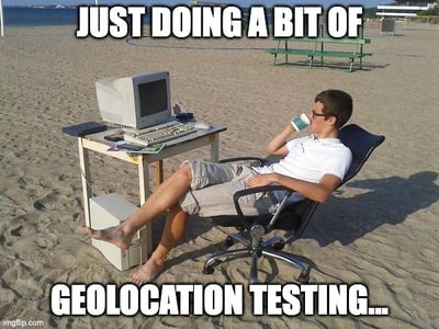 geolocation testing meme