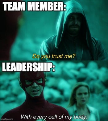 team trust meme